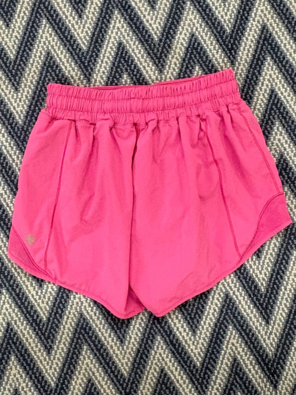 Lululemon Hot Pink Running Shorts Size 4 Athletic Workout